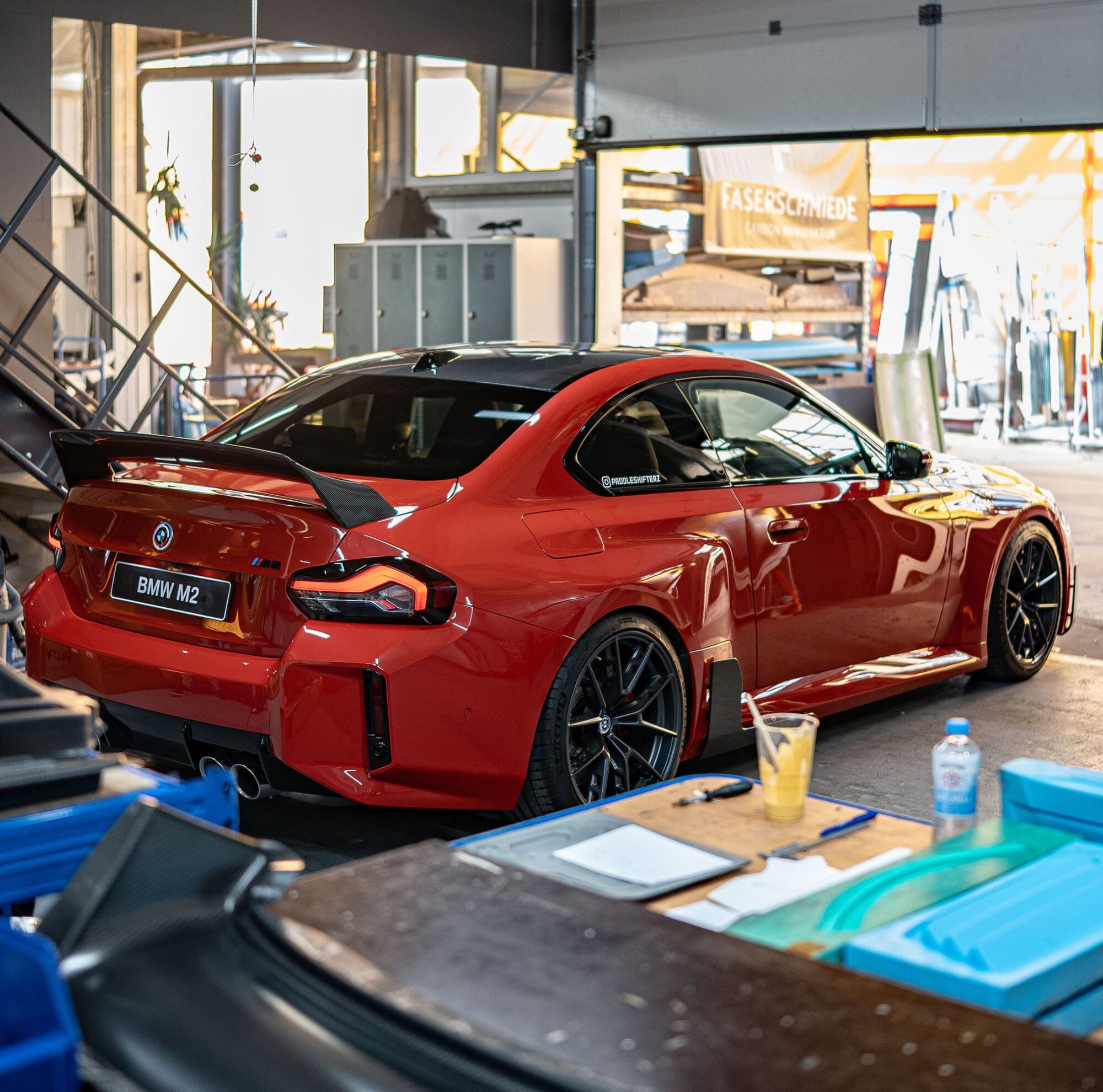 Competition Carbon fiber Rear Wing for BMW G87 M2 - Image 18