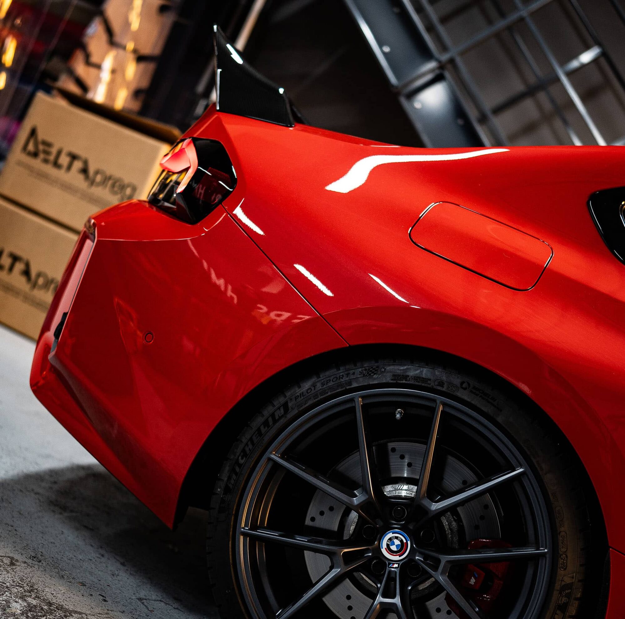 Competition Carbon fiber Rear Wing for BMW G87 M2 - Image 17