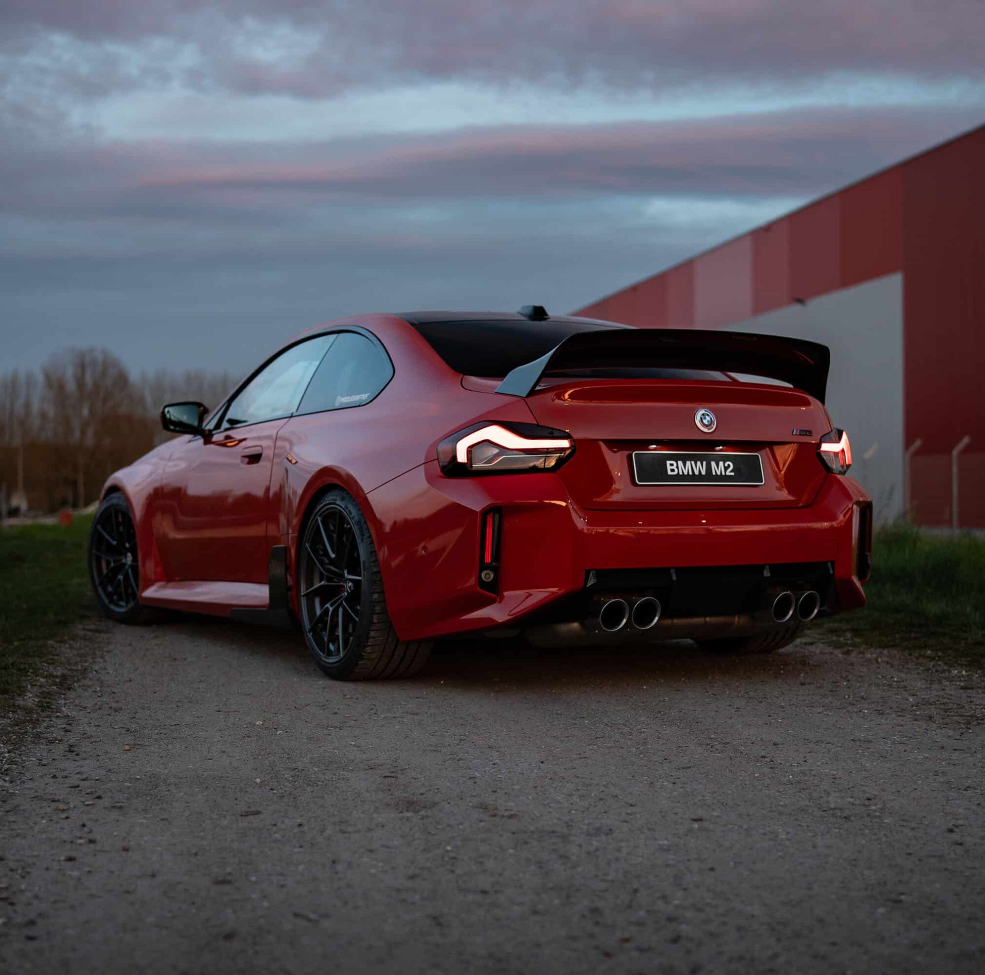 complete carbon fiber rear wing for the G87 M2