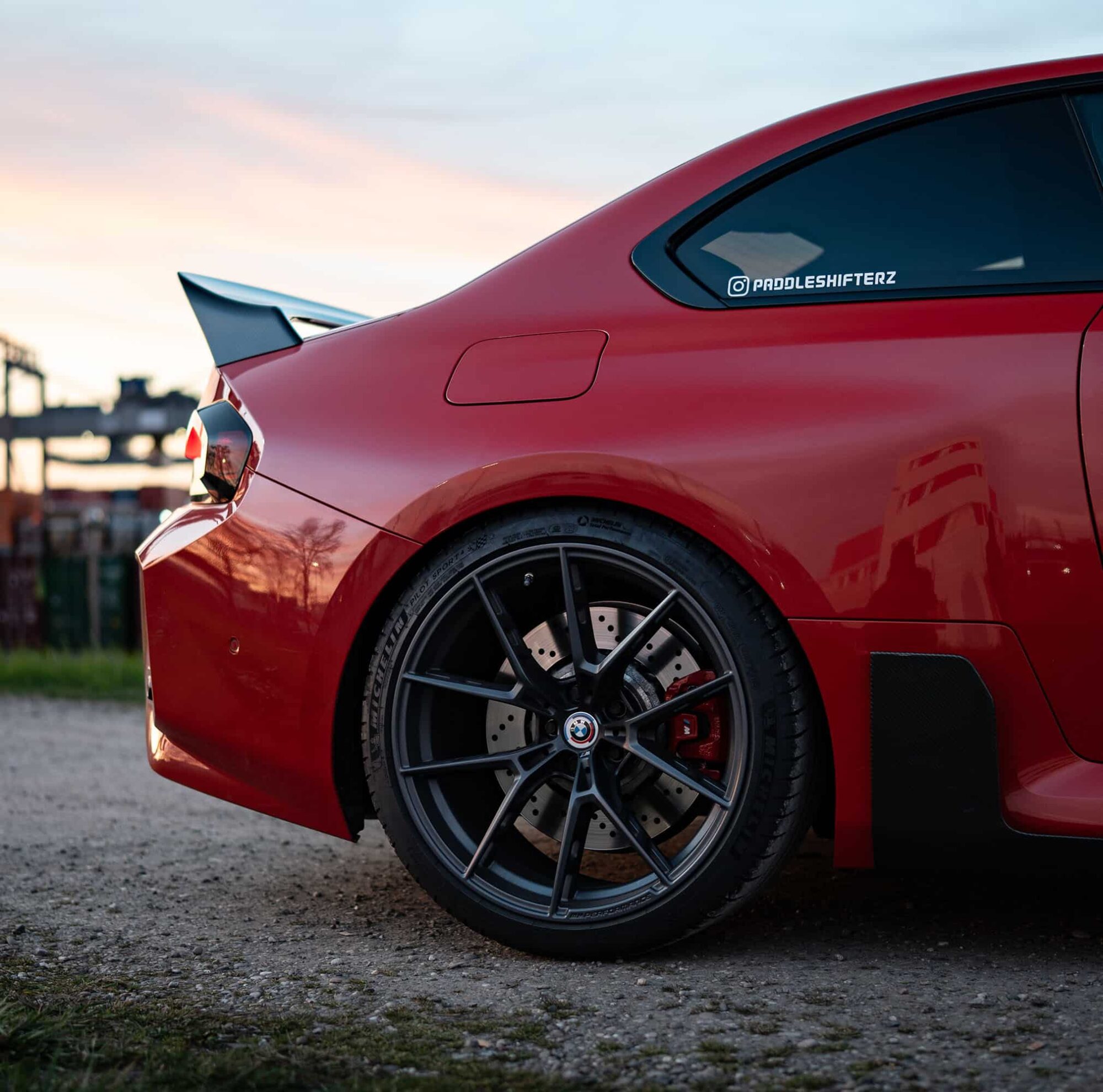 Competition Carbon fiber Rear Wing for BMW G87 M2 - Image 24