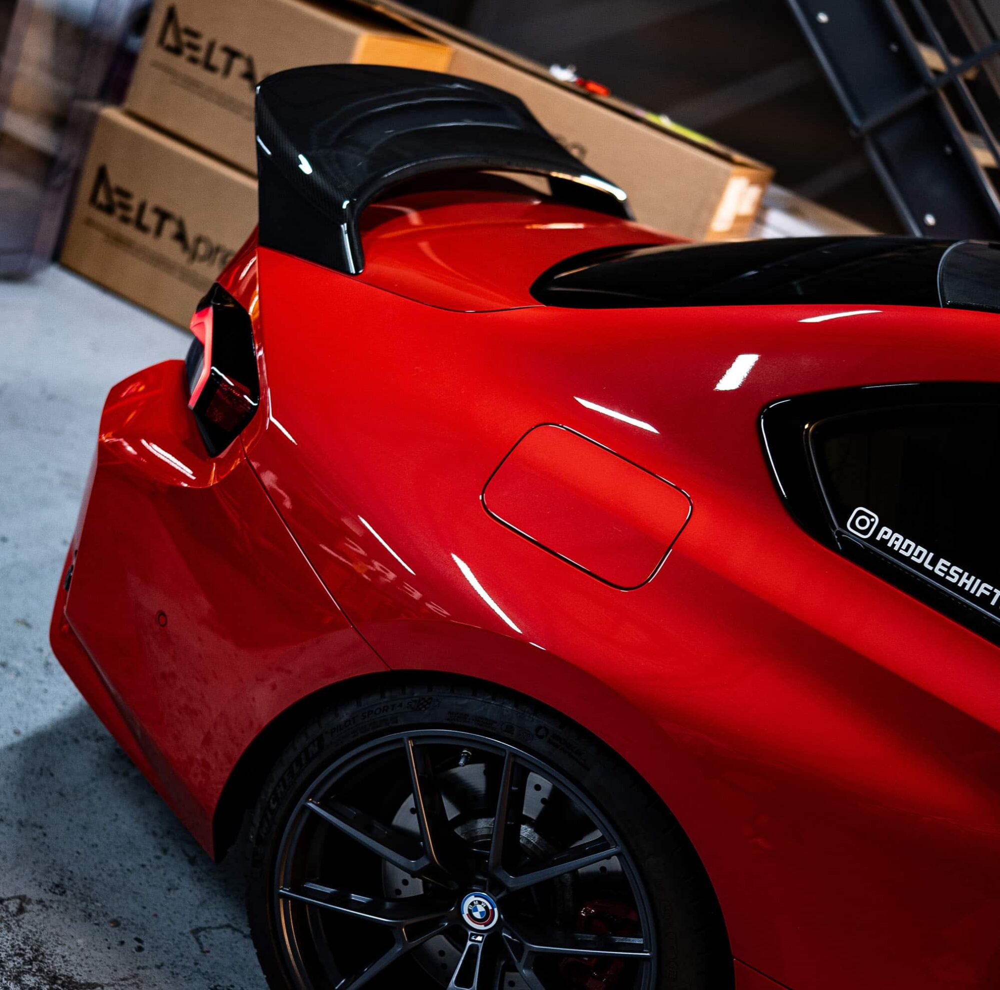 Competition Carbon fiber Rear Wing for BMW G87 M2 - Image 19