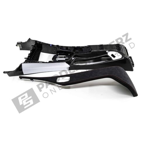 PaddleShifterz OEM BMW F87 M2 CS Carbon fiber Center console, DKG left hand drive 51168079010-51168079014