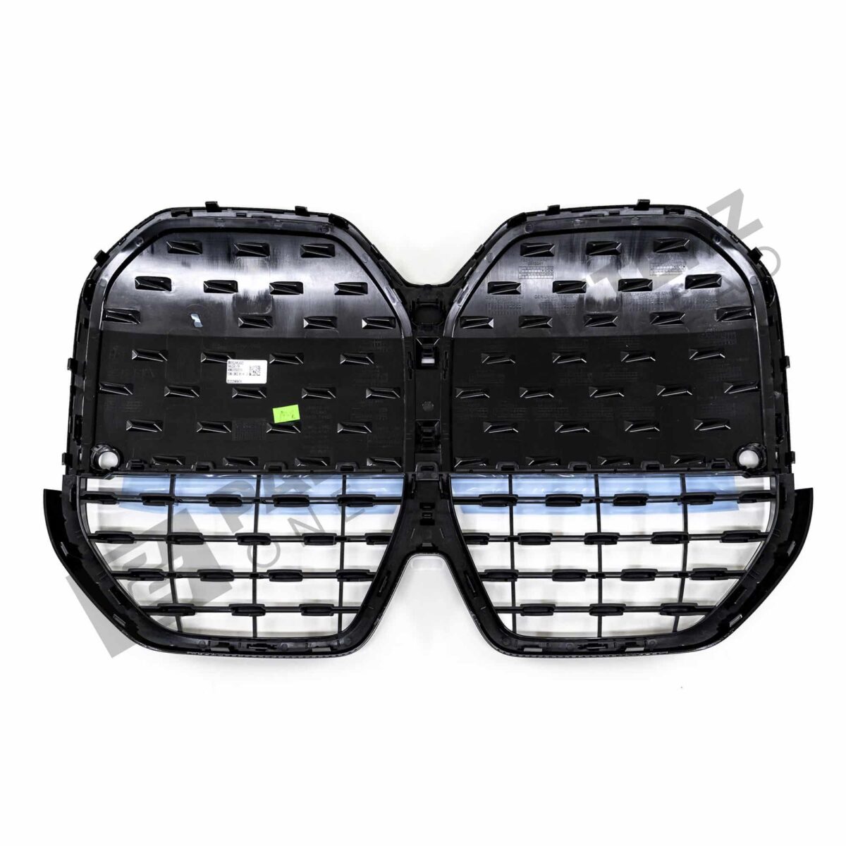 OEM BMW Shadowline front grille G26 i4 - 51139463247 rear view
