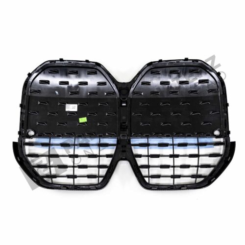 OEM BMW Shadowline front grille G26 i4 - 51139463247 rear view