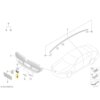 OEM BMW M Front grille camera system trim G9X M5