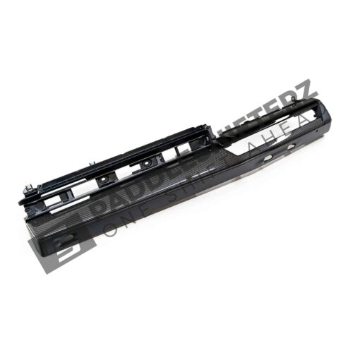 OEM BMW Carbon fiber dashboard trim 5 series 51457908488 side view