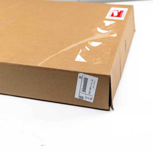 Box of OEM BMW G26 Shadowline Front Grille LCI 51135A55DC2