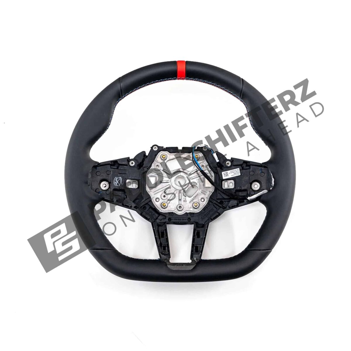 OEM BMW M Flat bottom leather steering wheel - 32305A8A904 front view