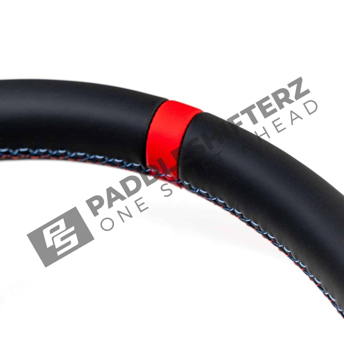 OEM BMW M Flat bottom leather steering wheel - 32305A8A904 close up 12 hour
