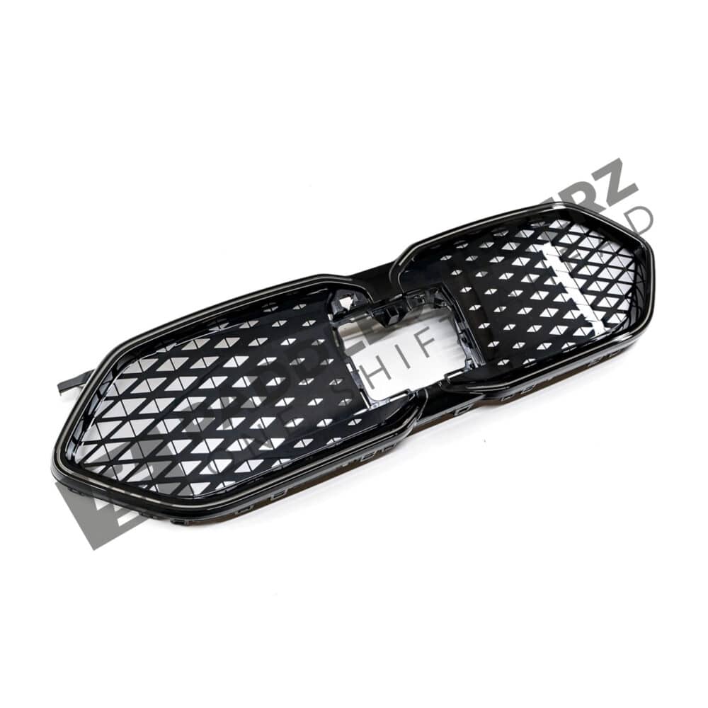 OEM BMW Shadow line front grille X2 U10 - 51135A4B3D4 side view