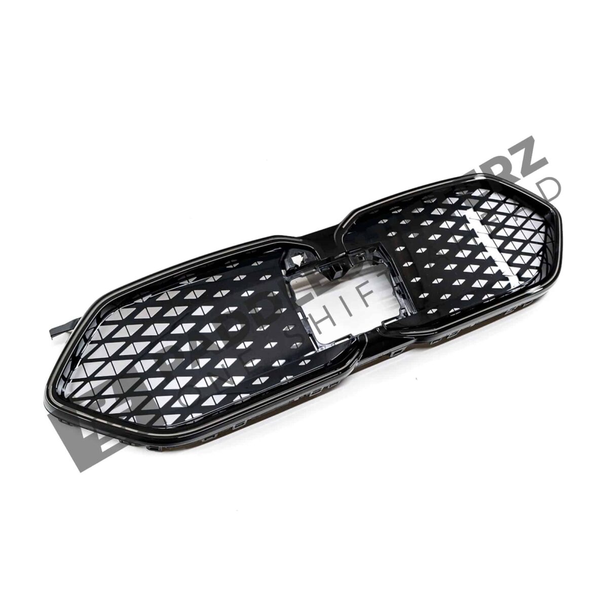 OEM BMW Shadow line front grille X2 U10 - 51135A4B3D4 side view