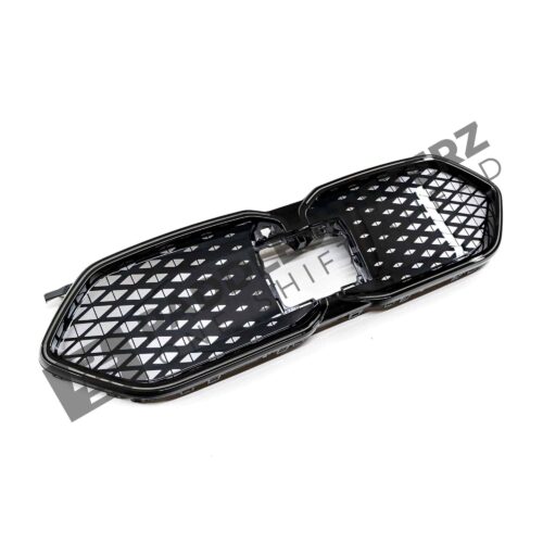 OEM BMW Shadow line front grille X2 U10 - 51135A4B3D4 side view