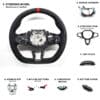 OEM BMW Flat bottom LCI steering wheels for M owners
