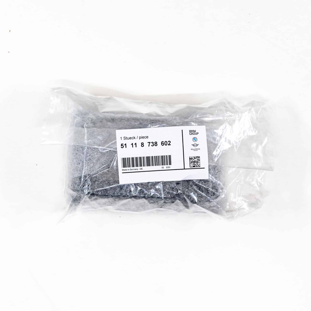 OEM BMW LCI Kühlergrill Mittelverkleidung Radarabdeckung - 51118738602 im Paket