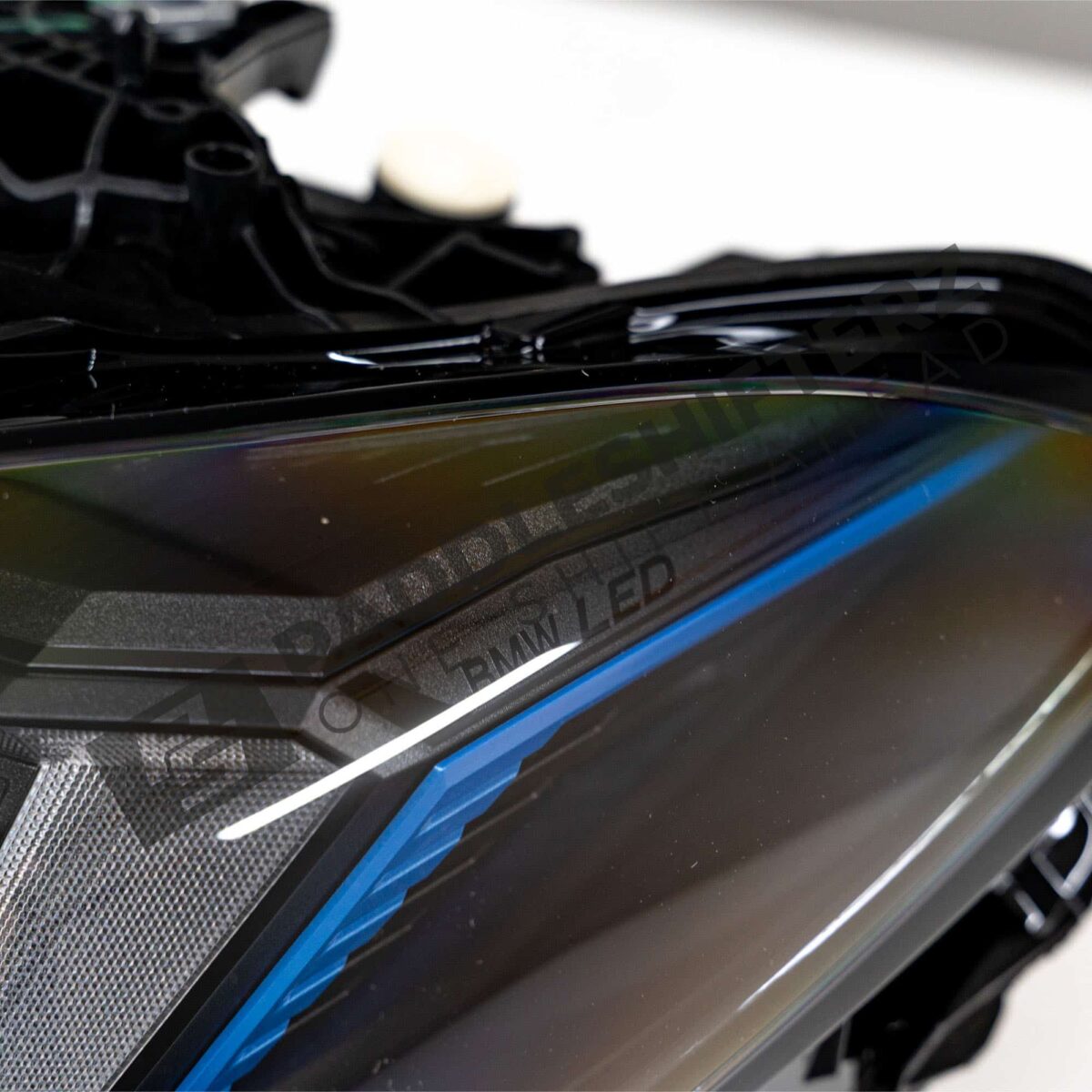 LED on OEM BMW G82 M4 LCI LED Headlights RHD 63115B35F59