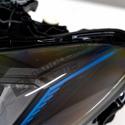 LED on OEM BMW G82 M4 LCI LED Headlights RHD 63115B35F59