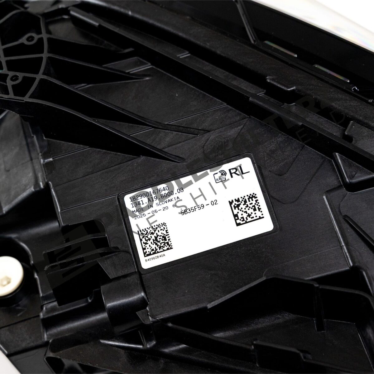 Label of OEM BMW G82 M4 LCI LED Headlights RHD 63115B35F59