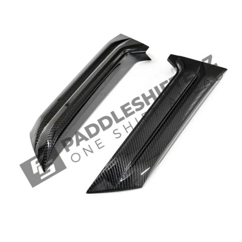 Side view of OEM BMW Carbon fiber rear fins for G99 M5 51125A852A0 51125A85299