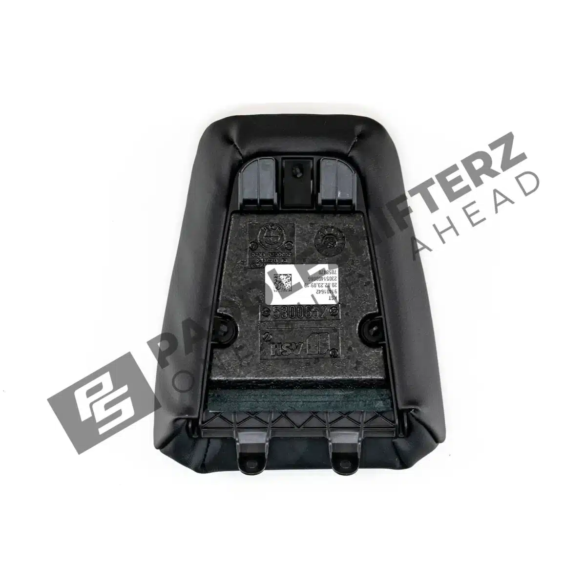 Back view of OEM BMW 50 Year M Edition Headrest - 52107858470