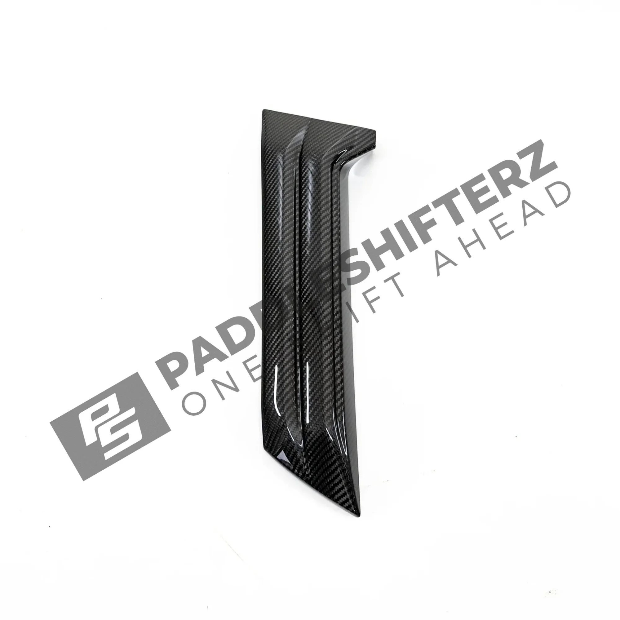 Back side of OEM BMW Carbon fiber rear fins for G99 M5 51125A85299 Left