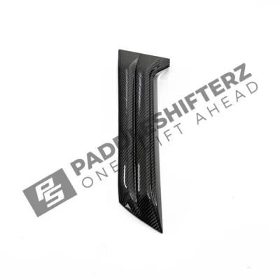 Back side of OEM BMW Carbon fiber rear fins for G99 M5 51125A85299 Left