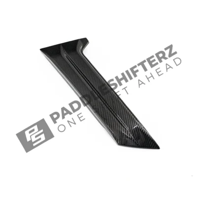 Labels on OEM BMW Carbon fiber rear fins for G99 M5 51125A85299 Left