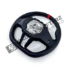 Side rear view of OEM BMW M Flat bottom leather steering wheel (Manual) – 32305A8A902