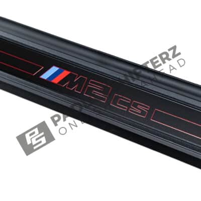 OEM BMW G87 M2 CS door sill trim - 51477874080 close up