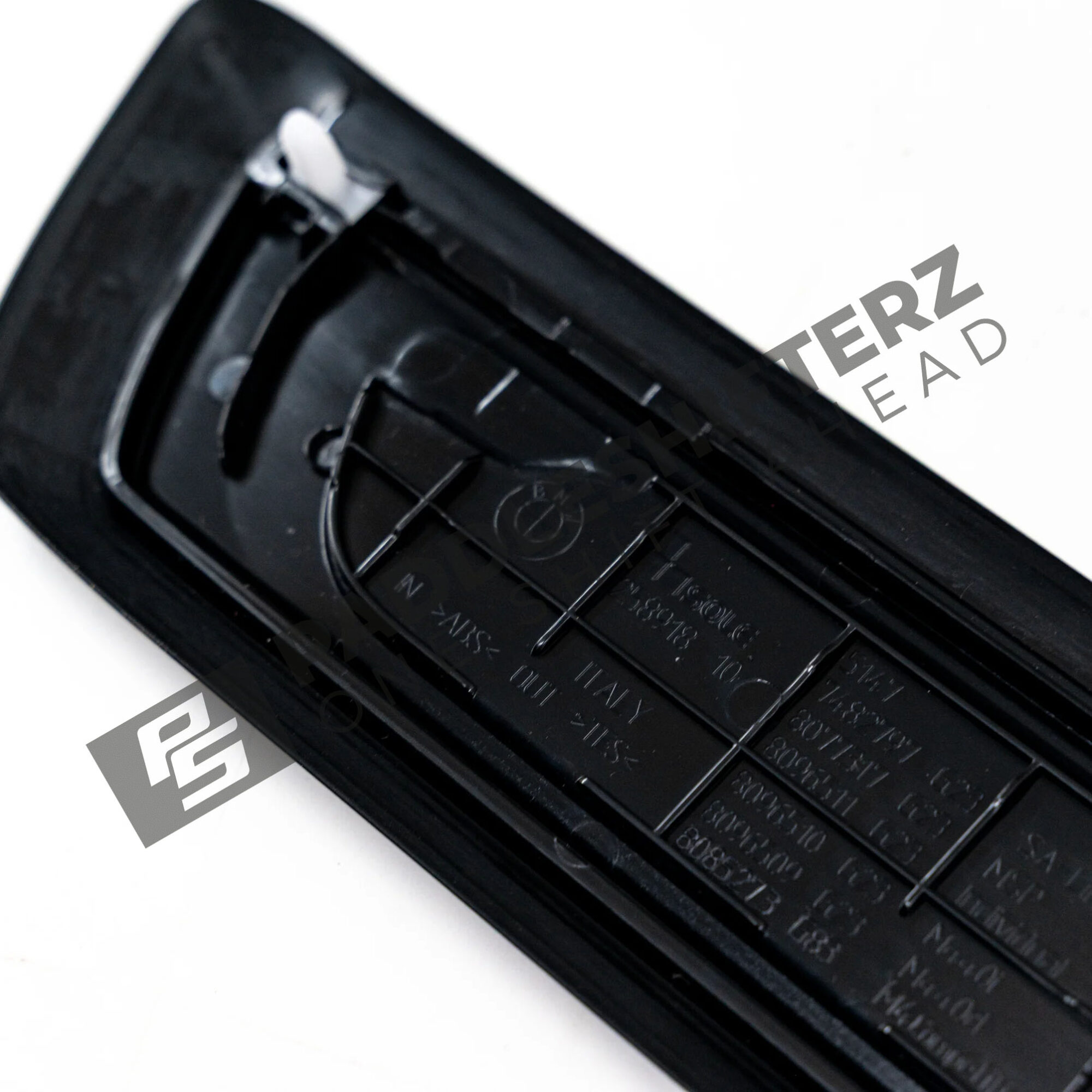 Rear close up of OEM BMW G87 M2 CS door sill trim - 51477874080