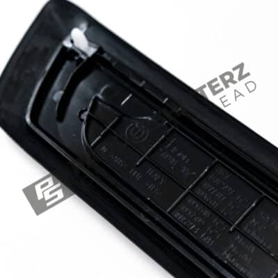 Rear close up of OEM BMW G87 M2 CS door sill trim - 51477874080