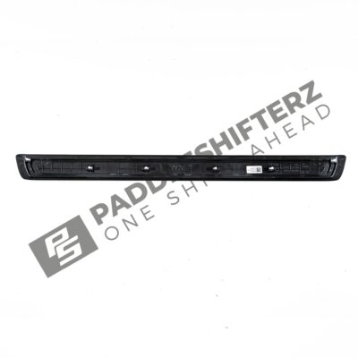 Rear view of OEM BMW G87 M2 CS door sill trim - 51477874080