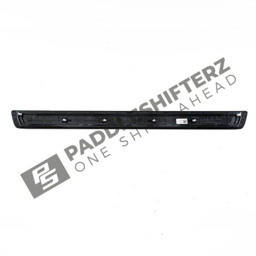 Rear view of OEM BMW G87 M2 CS door sill trim - 51477874080
