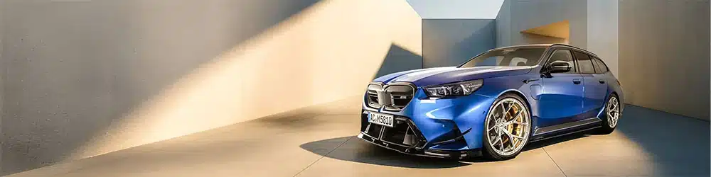 BMW G90 M5 equipped with AC Schnitzer parts