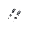 PaddleShifterz Magnetic License Plate Holder Kit Rear plate single back side view