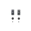 PaddleShifterz Magnetic License Plate Holder Kit Rear plate single back view