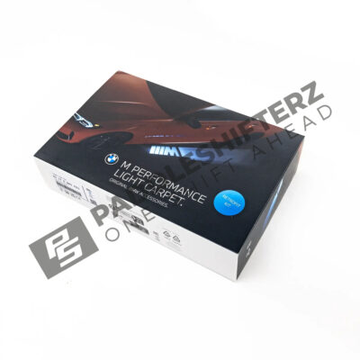 OEM BMW M Performance Light Carpet retrofit kit 63175B61FE1 box side