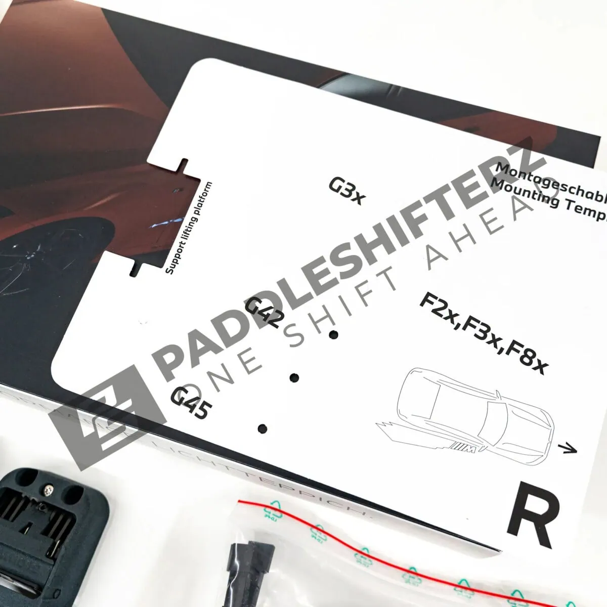 OEM BMW M Performance Light Carpet retrofit kit 63175B61FE1 templates F3X