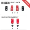 Complete Magnetic License plate kit for BMW G87 M2