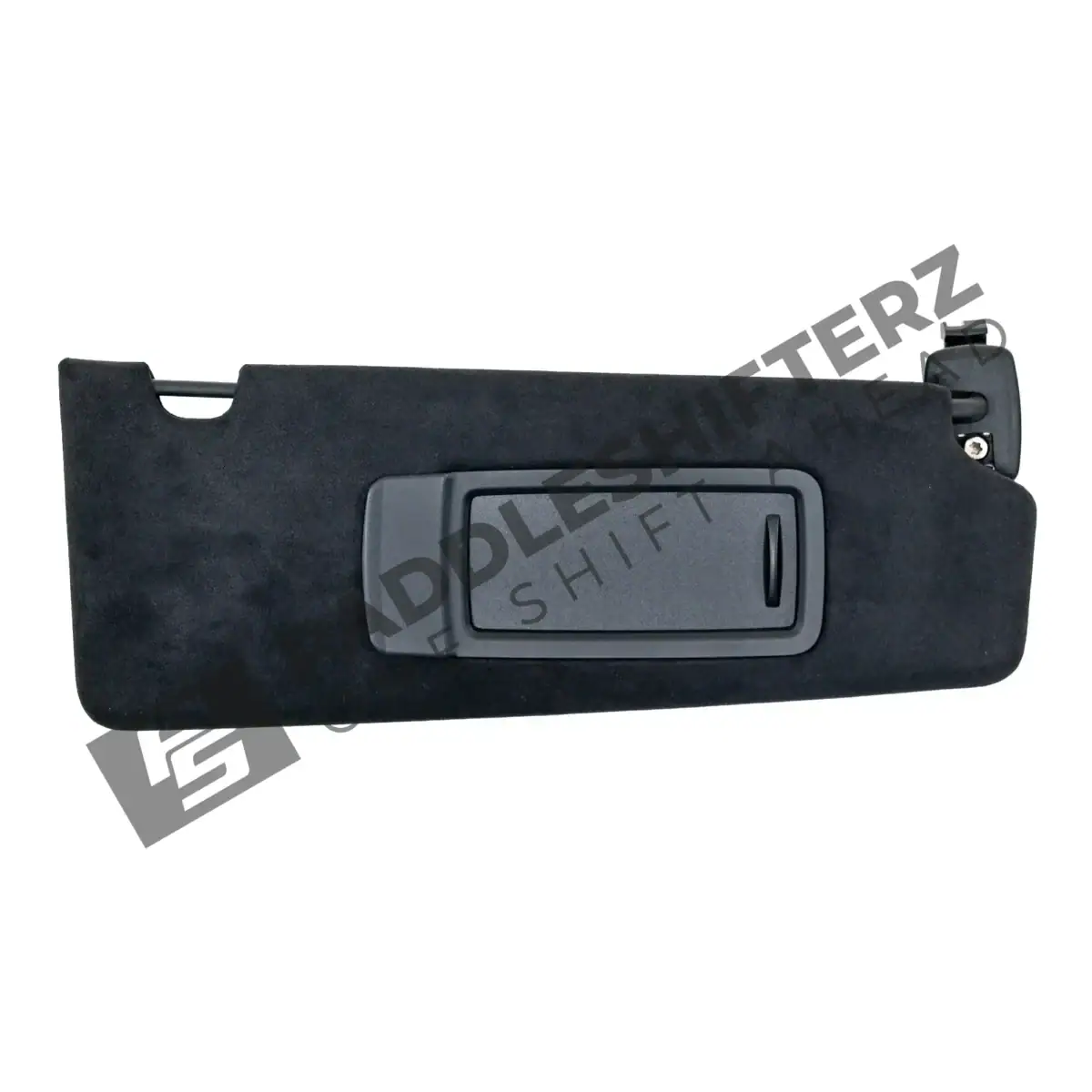 OEM BMW G60 Black Sun visor set, EU - without safety labels 51165A3ADF2 inside view