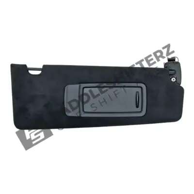 OEM BMW G60 Black Sun visor set, EU - without safety labels 51165A3ADF2 inside view