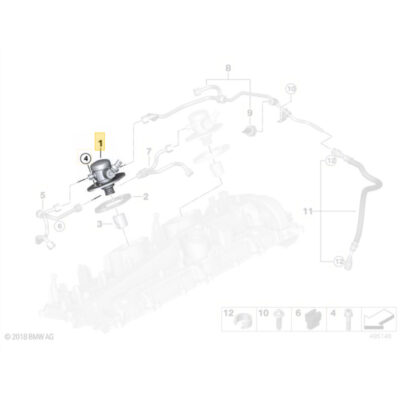 PaddleShifterz OEM BMW High pressure fuel pump 13518631642