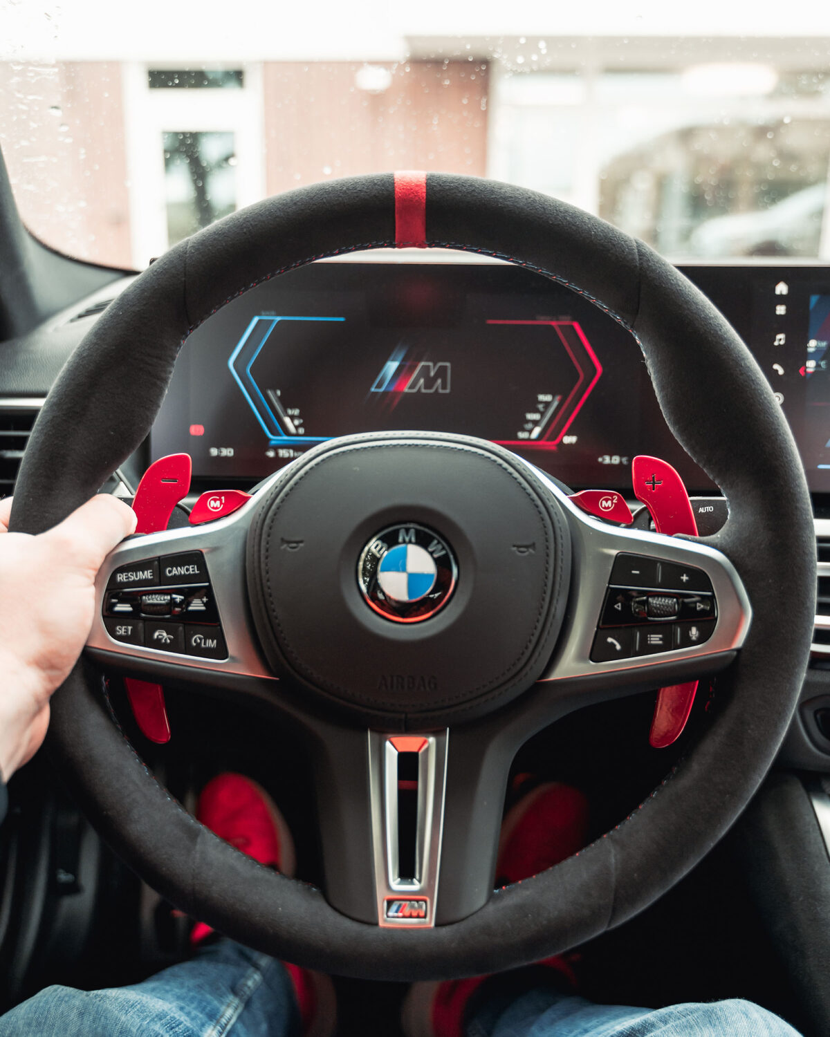 Aluminium paddle shifters for F/G Series and Supra - Gloss red – Image 8