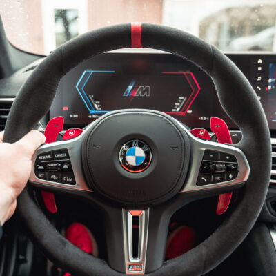 Aluminium paddle shifters for F/G Series and Supra - Gloss red – Image 8