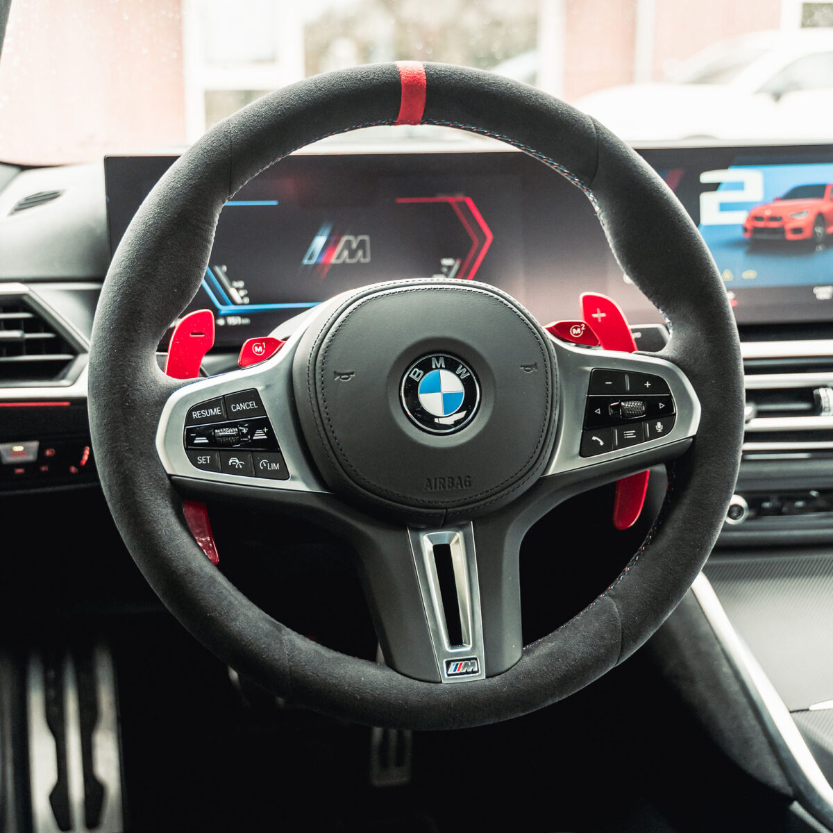 Aluminium paddle shifters for F/G Series and Supra - Gloss red – Image 17
