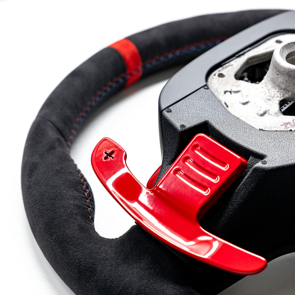 Aluminium paddle shifters for F/G Series and Supra - Gloss red – Image 9