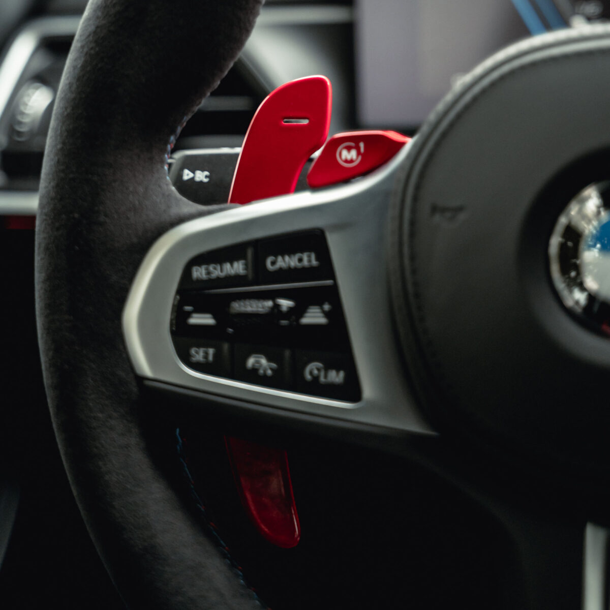 Aluminium paddle shifters for F/G Series and Supra - Gloss red – Image 13
