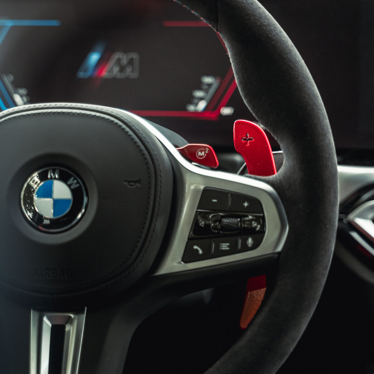 Aluminium paddle shifters for F/G Series and Supra - Gloss red – Image 15