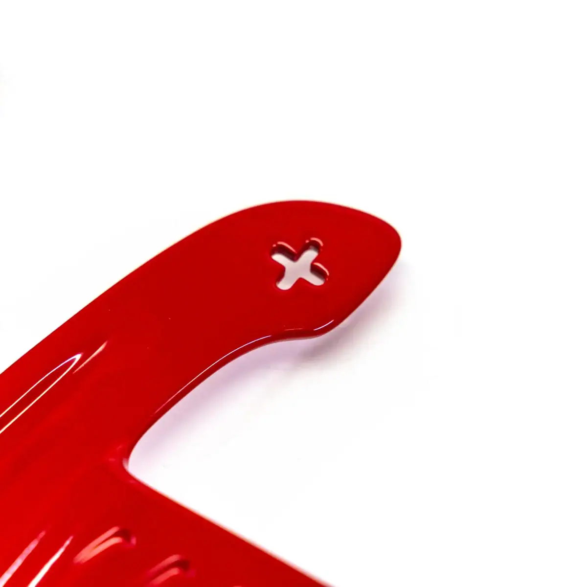 Aluminium paddle shifters for F/G Series and Supra - Gloss red - Imagen 6