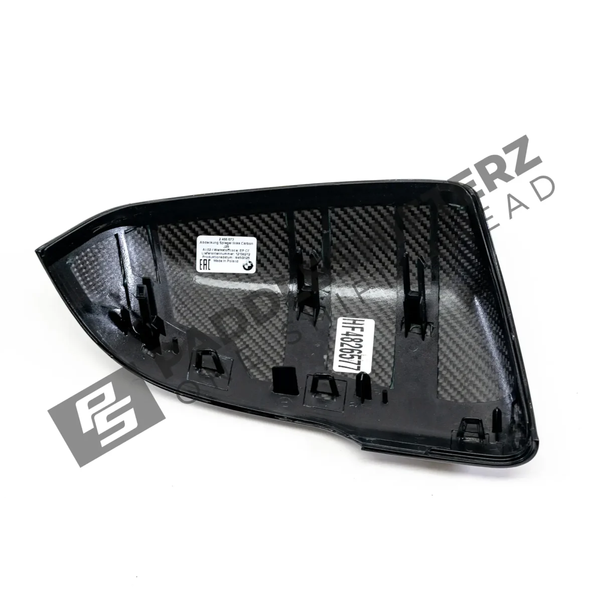 OEM BMW Carbon fiber mirror caps - 51162466673, 51162466674 – Image 4