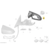 OEM BMW Mirror Caps Supporting rings F70, F74